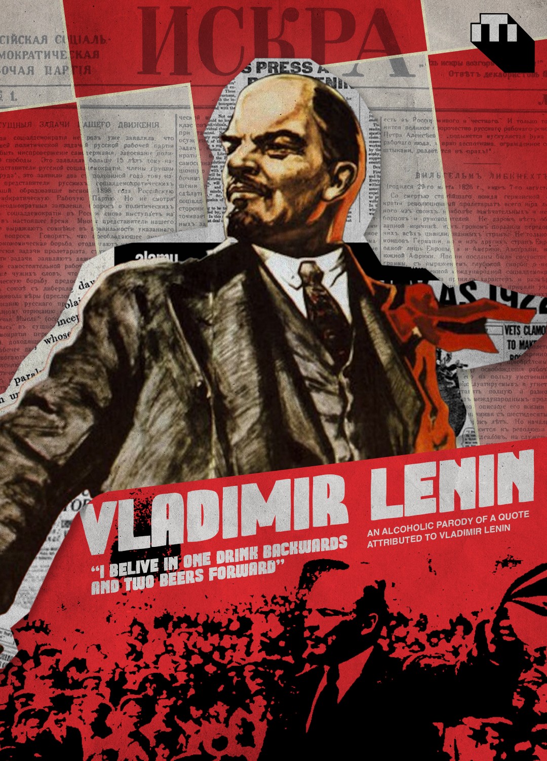 Vladimir Lenin poster